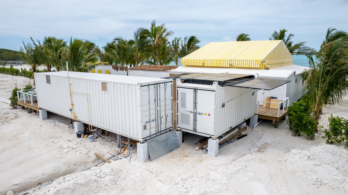 Solarator Chill as seen on an island resort