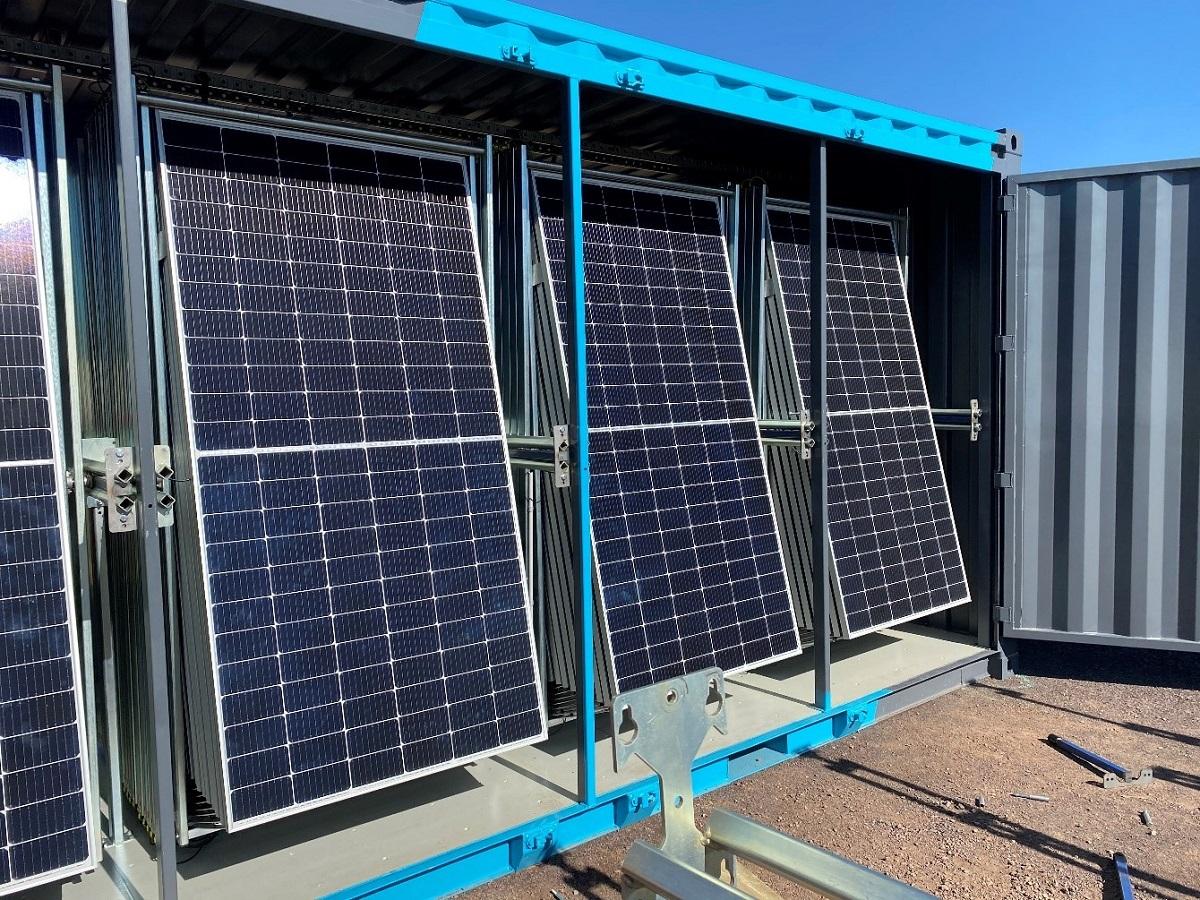 Image of Solarator Grid Connect undeployed arrays