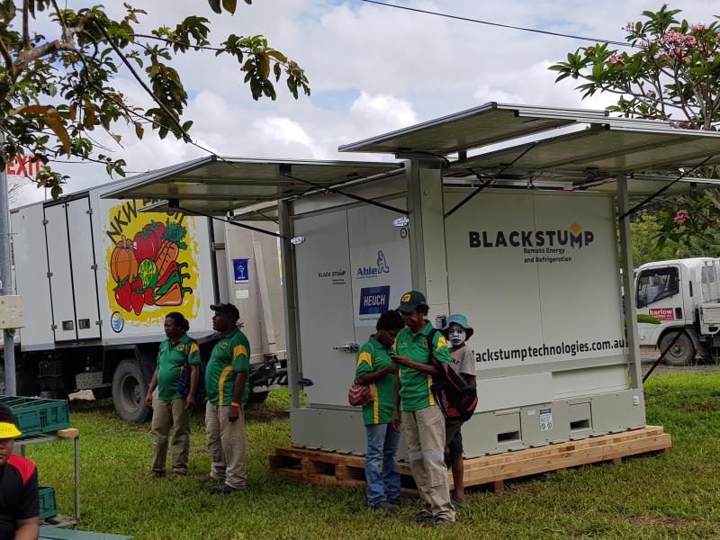 Solarator in Papua New Guinea